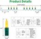 Christmas String Lights, 100 Count Yellow Incandescent Mini Lights with Green Wire, Connectable for Indoor & Outdoor Holiday Decorations (Yellow)